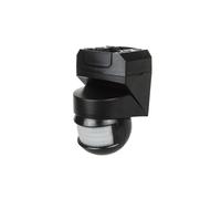 Maclean MCE295 Infrared Motion Sensor 180 ° + 360 ° Motion Detector With Twilight Sensor Up To 12m Range IP5 (Black)