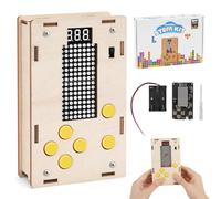 ScienSta Easy-to-assemble Game Console, Science Educational Building Crafts，STEM Projects for Kids Ages 8-12,Gifts for Boys 6-12