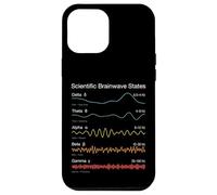 Scientific Brainwave States Frequency Patterns Mind Chart Case for iPhone 12 Pro Max