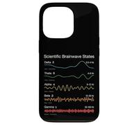 Scientific Brainwave States Frequency Patterns Mind Chart Case for iPhone 13 Pro