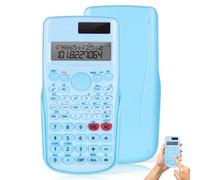 Scientific Calculator, 2-Line Engineering Calculator with Solar Power | 240 Functions Scientific Calculators Ideal for Secondary School College Students Maths Science Study