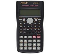 Scientific Calculator 240 Calculations Function, 12 Digits, Double Display, Business Office School Pocket Calculator, Black Color (JS-82MS-5)