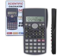 Scientific Calculator, Advanced 240 Functions with 2-Line Display Digital LCD, Suitable scientific Engineering calculator for secondary school, Teachers, Students, And Office works