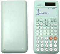 Scientific Calculator Compatible with FC-991ES Plus - 2nd Edition Scientific Calculator with 417 Functions for School Supplies, Students, Teachers, Offices, Home, Green