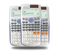 Scientific Calculator, Engineering Calculator with Writing Tablet and Pen, Math Calculator with 417 Functions, 10+2 Digits, For Universities, Engineering, Middle School, Offices, Teaching, Silver