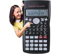 Scientific Calculator for GCSE & A-Level Maths | School Exam Calculator | Back-to-School Stationery & Desk Essential for Secondary Students | Dual-Powered, Large Display, Portable & Easy to Use
