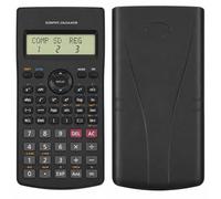 scientific calculator for secondary school 12 Digit Double Line Display mathematical calculator with 240 functions suitable for Secondary School Students, Teachers and Business Use (Black)