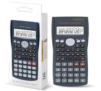 Scientific Calculator for Students | 12 Digits Electronic and 240 Function with 2-Line LCD Display | Scientific level Maths Calculator for School, GSCE, College, University, Business & Office Work