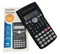Scientific Calculator, Handheld Exam Approved 240 Functions, 2-Line Display Digital LCD Scientific Calculator School Secondary For Science Maths Stationary Calculater, A-Level Calculators