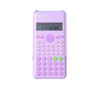 Scientific Calculator Portable Calculator with Graphic Display Sturdy Sliding Cover Multifunctional Calculators for Math and Secondary School Use (Purple)