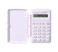 Scientific Calculator with Cover 8 Digit Display Durability ABS for School Professional and Students Mini Calculator