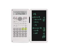 Scientific Calculator with Erasable Writing Pad - Professional 10-Digit Scientific Calculators (Non Graphing Calculator) with LCD Drawing Pad and Pen, Battery Powered for Schools, Students, Teachers a