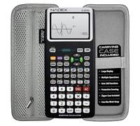 Scientific Calculator with Graphing, Includes Carrying Case, for College and High School Students, Calculus, Algebra, Geometry, Trigonometry, Statistics, Physics, Chemistry, Black