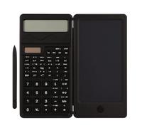 Scientific Calculator with Writing Tablet, 10-Digit Dual Function Calculator with LCD Writing Pad & Stylus, Professional Desk Calculator for Students, Teachers, Office & Engineers