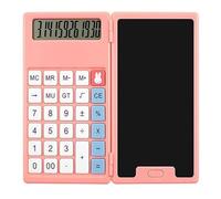 Scientific Calculators 12 Digits Digital with Erasable Writing Board Math Calculator 17.4×15.3cm，for Students School and College Office Desk Accessories