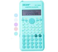 Scientific Calculators for Students, 240 Functions 2-Line Standard Scientific Calculator, Cute School Office Supplies,Math Calculator for School (Green)