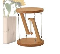 Scientific Desk Toy Wooden Scientific Floating Figurine