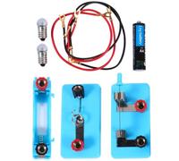 Scientific Electrical Box Physics Electric Circuit Learning Starter Kits Electricity and Magnetism Simple Circuit Set