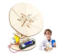 Scientific Experiments, Science Kits for | Wooden Production Radar Detection Puzzle Set,Handmade Assembly Game for Ages 7-14