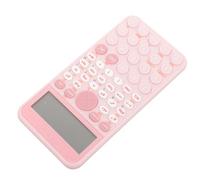 Scientific Function Calculator Pink for Students and Office Exam Use | Button Battery Power, Quick Input Keys, Easy to Read Display, for School Science Coursework and Maths