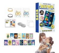 Scientific Kit | Beginner Circuit Electronic Kit - Creating Bright Greeting Cards and Manual Educational Activities for and Students