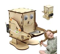 Scientific Kit, Mechanical Money Muncher Project, Assemble Electrically Actuated Device, Cognitive Skill Development Activity, Beginner Level Engineering, Youth Science Exploration, School Children
