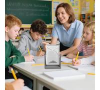 Scientific Learning Board - Illustrative Statistical Chart, Academic Study Accessory, Accurate Presentation Instrument | Teaching Template for Course School University Teaching