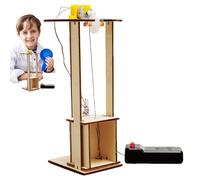 Scientific Learning Toy - Experimentation Kit for and Young People, Practical Projects on Physics and Technology, Construction of Elevators, Educational Value, Promote