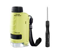 Scientific Microscope Portable with Lens for Clear Imaging in Field Studies and Laboratory Use Scientific Microscope Portable Optics for Detailed Observation Lightweight and Abs Construction