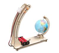 Scientific Model Kit - Wooden Satellite Building Set, Craft Assembly Project, Space Theme Construction Activity, Educational Creative Creation Kit, Play Set