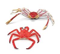 Scientific Realistic King Toy For Kids&Adults Cartoon Toys With Soft Texture Relieve Stress Figurines Hermit Model