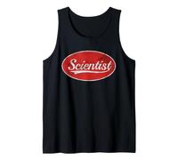 Scientist Biology Chemistry Varsity Style Tank Top