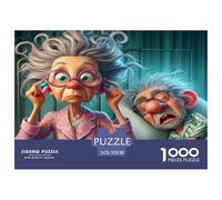 Scientist Character Jigsaw Puzzle for Adults 1000 Piece Jigsaw Puzzle Laboratory Scene Puzzle Game for Family Relaxing Gift 52x38cm/1000pcs