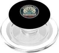 Scientist Dad Laboratory Research Chemistry Father's Day PopSockets PopGrip for MagSafe