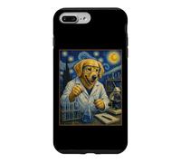 Scientist Golden Retriever Art Dog Science Lab Experiment Case for iPhone 7 Plus/8 Plus