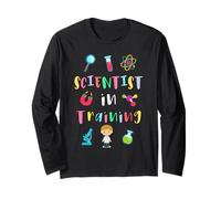 Scientist in Training for Curious Kids Students Science Humo Long Sleeve T-Shirt