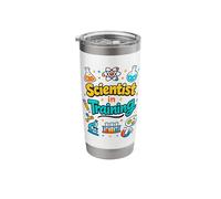 Scientist in Training for Curious Kids Students Science Humo Stainless Steel Insulated Tumbler