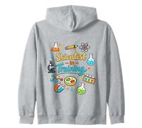 Scientist in Training for Curious Kids Students Science Humo Zip Hoodie