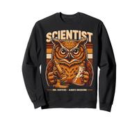 Scientist Owl Certified Always Observing Scholar Sweatshirt