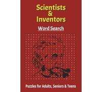 Scientists & Inventors Word Search: Historical, Educational & Fun! | 6x9 inches, 50+ Puzzles |