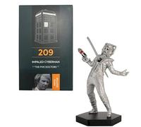 Scificollector Doctor Who Cyberman from The Five Doctors Figure 1:21 Scale Hand Painted Eaglemoss Collector Boxed Model Figurine #209