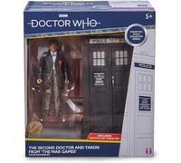 Scificollector The Second Doctor Who & Tardis The War Games Classic Collectors Action Figure Set 5.5 inch Scale Pack