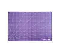 SCIKHEFT New A3 Double Side Craft Cutting Mat Cutting Board Sewing Pad Artist Carving Tools Handmade Crafts DIY Props (Purple)
