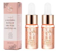 Scilla Rose Aromatherapy Anxiety Relief Lavender Essential Oil Diffuser Blend -100% Pure and Organic for Wellness & Relaxation, Good Sleep Oil with Lavender, Patchouli, Ylang-Ylang, Sandalwood Oils