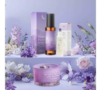Scilla Rose Women's Inner Peace Sleep Gift Set with Pillow Spray, Candle & Rollerball in Purple | Size: 1kg Scilla Rose Purple 1kg