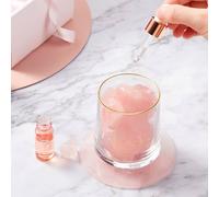 Scilla Rose Women's Rose Quartz Gift Lavender Essential Oil Aromatherapy Diffuser Set in Pink | Size: 1kg Scilla Rose Pink 1kg