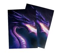 Scimi 100 Sleeves Standard Size Board Game Trading Card Sleeves Deck Protector for MTG Baseball Pokemon Dropmix （Hellkite Series)