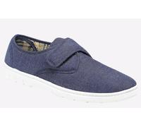 Scimitar Abingdon Casual Shoes Men's Trainers, Size 11 In Navy Denim