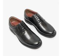 Scimitar ANAND Mens Leather Lace Up Gibson Shoes Black - UK 6
