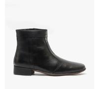 Scimitar GREG Mens Soft Leather Cuban Heel Boots Black - UK 11